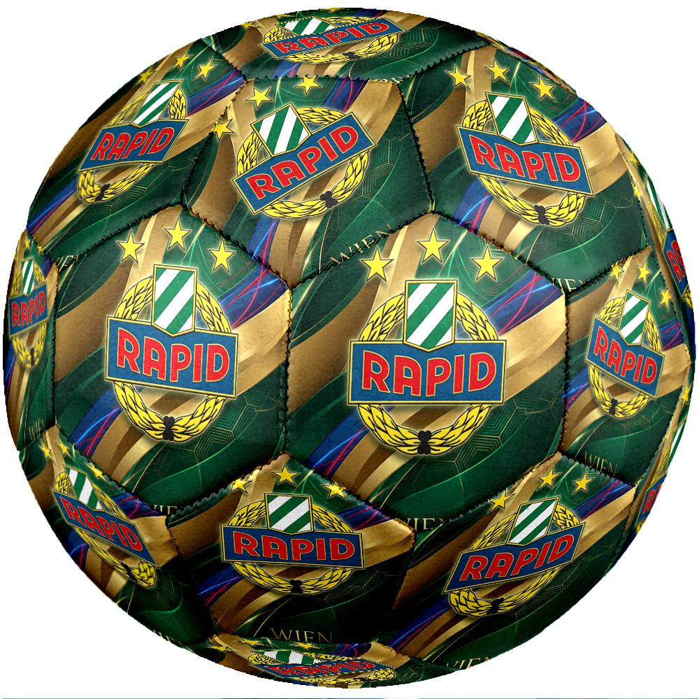 Rapid Wien FC Size 5 Standard Football Durable Training Match Soccer Ball for Adult Outdoor Sports