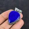 Lapis Lazuli Pendant Vintage Jewelry Real Gemstone Pendant 925 Sterling Silver Pendant Handmade Pendant Lapis Lazuli Jewelry Gifts for Women