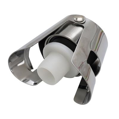 2/4/6/8Pcs Airtight Vacuum Sealing Wine Stopper with Steel Clip For Champagnes Beer And Sparkling Wines Bottle Cork