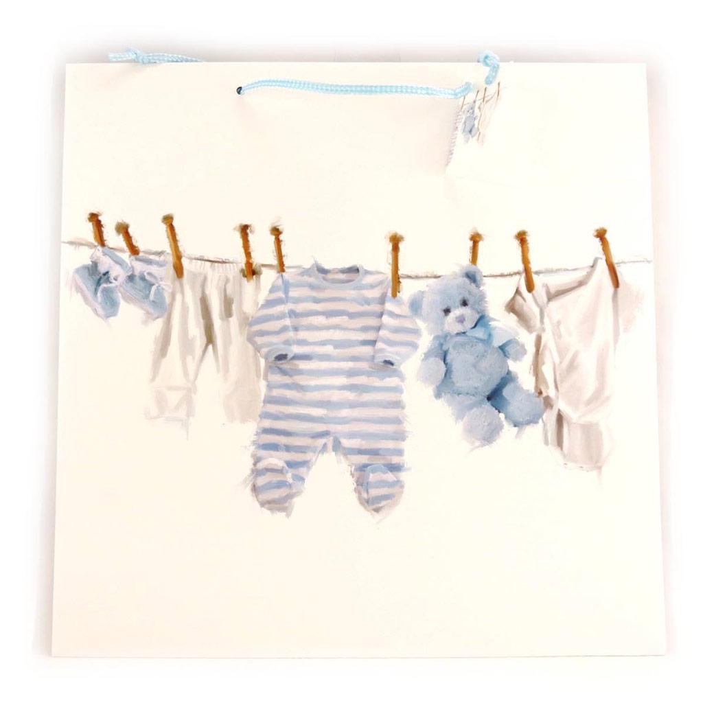 Les Trésors De Lily [J3293] - Sac cadeau 'Mon Ange' bleu