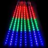 LED Meteor Shower Rainproof Icicle Tube Lights - Outdoor Hanging String Decoration for Trees