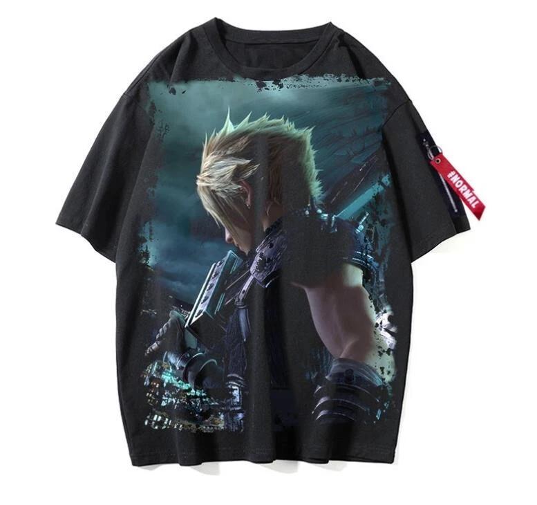 

Final Fantasy Cosplay Anime Manga Streetwear T-Shirt Tee Undershirt Polyester 4XL