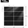 10 Colors Rectangle Labels 1.57" × 0.75" Self-Adhesive Colored Rectangular Color Coding Stickers Waterproof Name Tag for Office Inventory 160 Pieces
