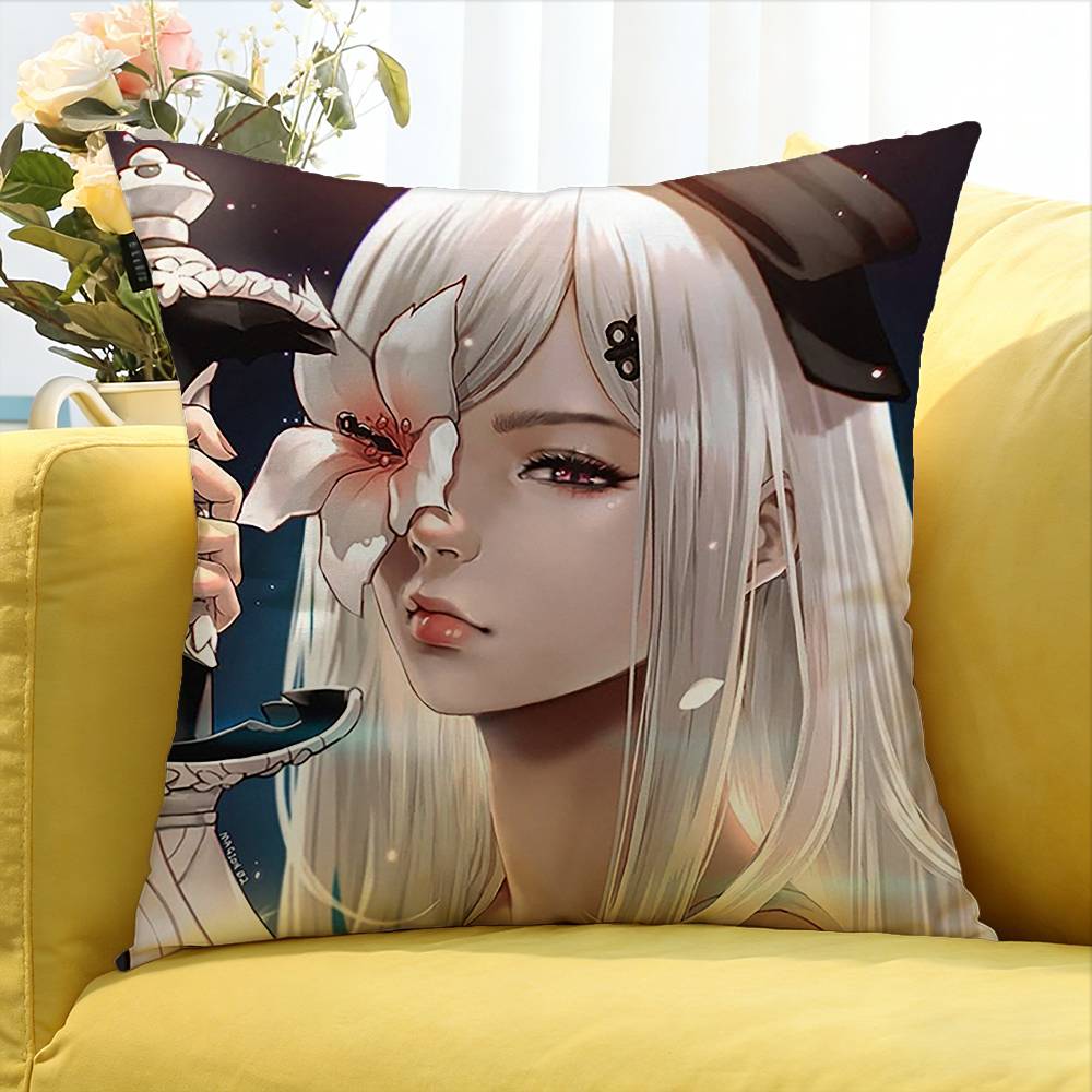 Game D-Drakengard 3 Zero Various Sizes Square Pillow Case For Car Home Bedchamber Decor