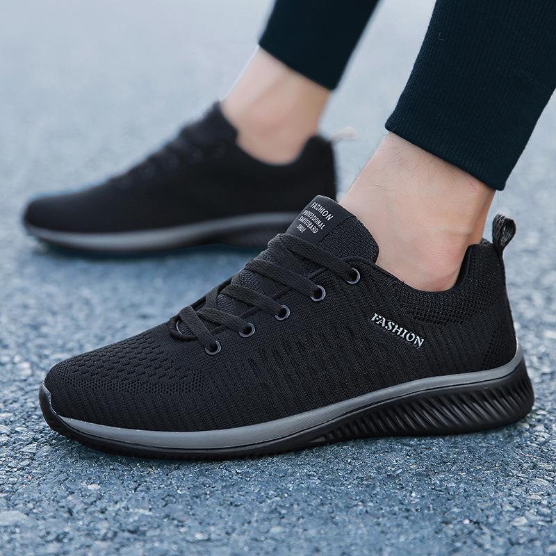 Erkek Büyük Beden Flyknit Günlük Spor Ayakkabıları - Çok Yönlü Koşu ve Spor Ayakkabıları