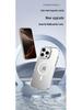 Compatible iPhone 15 Pro/16 Pro Max Magnetic Transparent Matte Protective Case