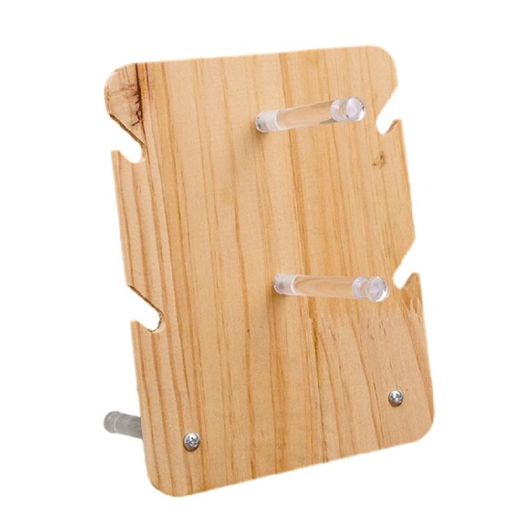 Creative Design Glasses Stand Eyewear Display Shelf for Sun Glasses Reading Glasses Solid Wood Construction