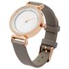 Fieldwork Women's Analog Watch, Nuance Color, Nickel-Free, Silicone Strap, NF Elsie, Gray, GY084-5