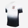 Camiseta de Fútbol de Verano Brasil Timão Corinthians con Rayas Negras Conjunto Familiar a Juego para Deportes Moda Urbana Ropa Casual