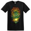 Chelsea Grin Deathcore Metal Band T Shirt W/ Neon Green Skull Fire Graphic Tee