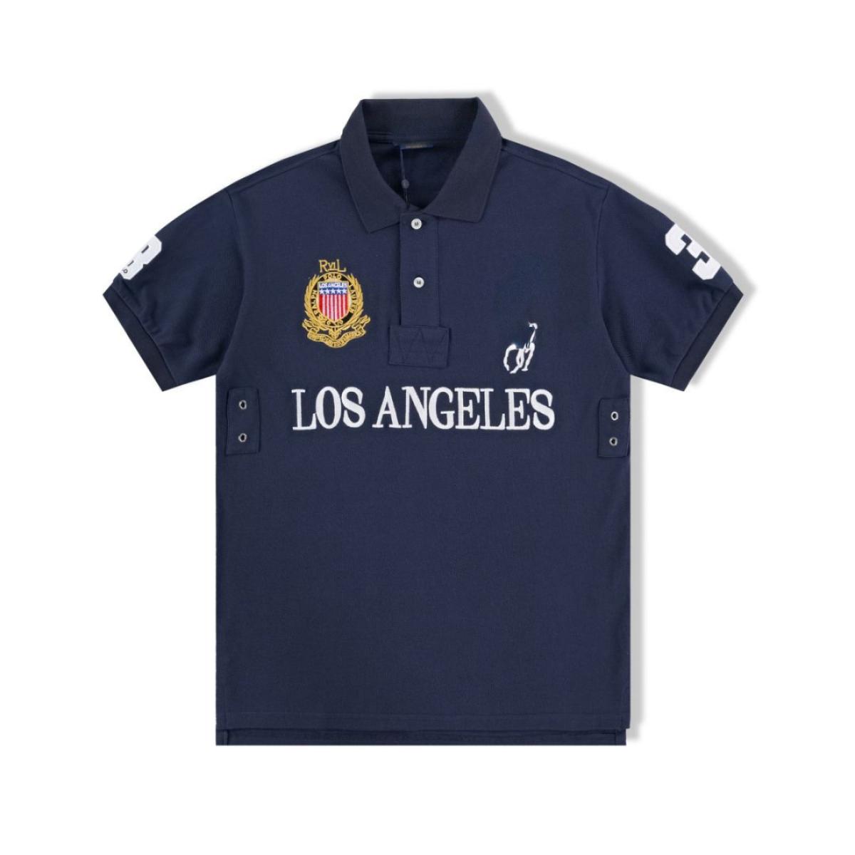 STORN Klassieke Heren Poloshirts Casual Mode Golfshirts Knopen Kraag Effen Streetwear Lichtgewicht Revers T-shirts M