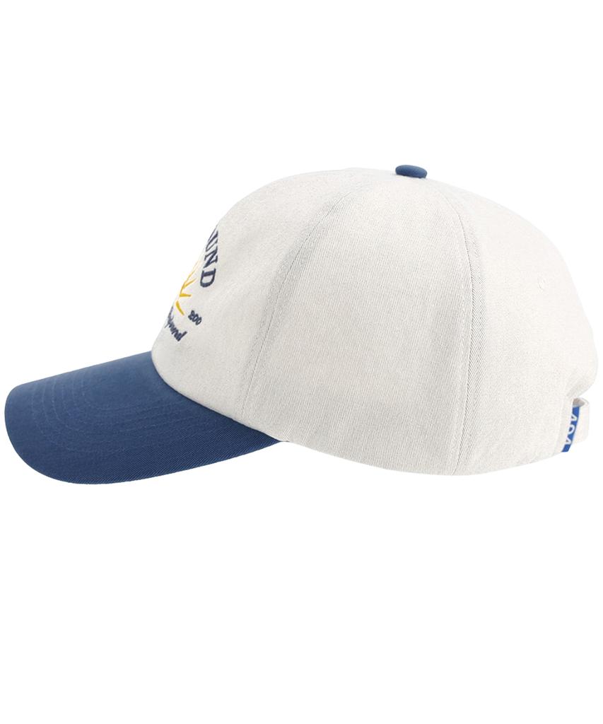 Nonpaundeu Buffering Sun Ball Cap [Cream Blue]