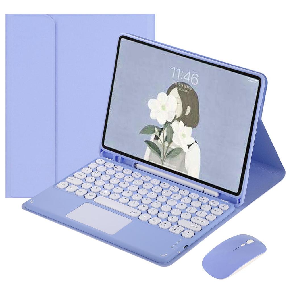 iPad Pro 11-Inch Protective Leather Case with Detachable Touch Bluetooth Keyboard