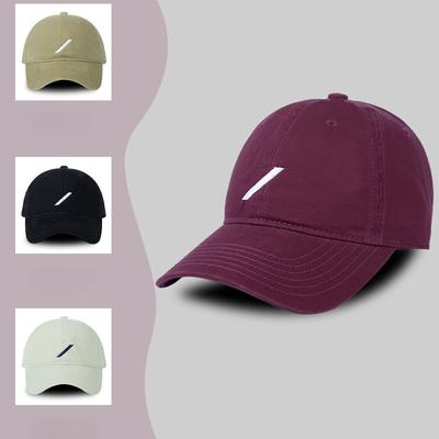 New Baseball Cap Slash Casual Baseball Cap Spring and Summer Simple Face Showing Small Sun Protection Baseball Cap Sun Protection Hat