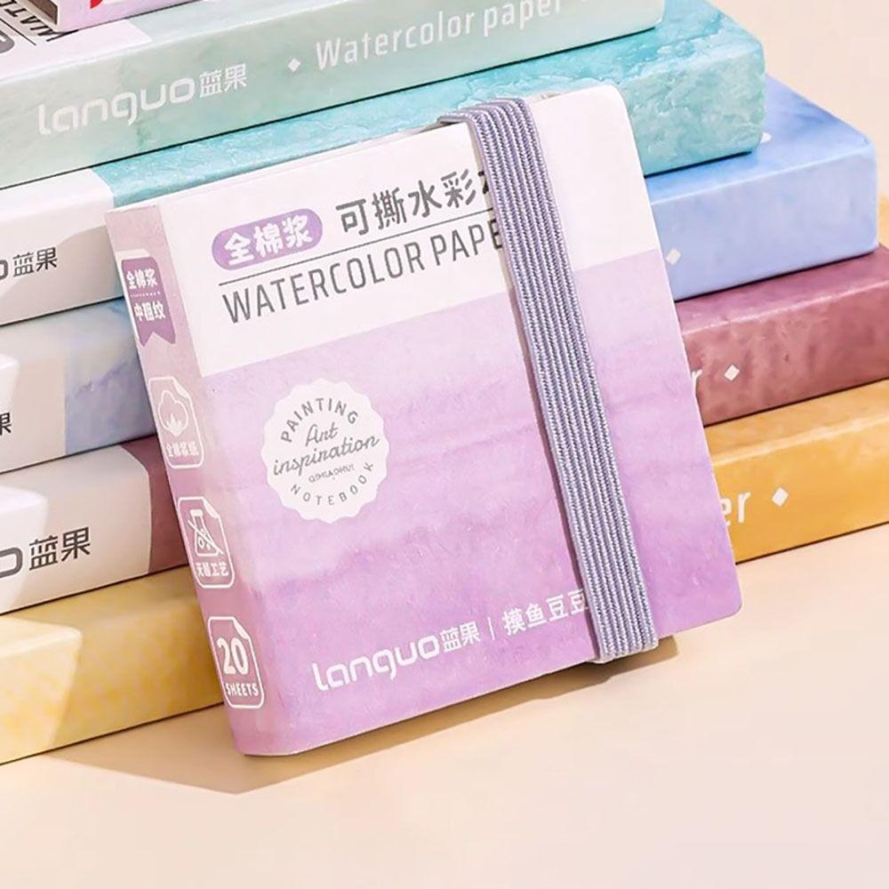 Inspiration Record Paint Book Tearable Draw Book High-quality Watercolor Book