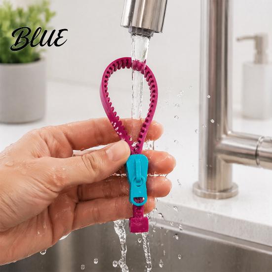 Silicone Grip Jar Bottles Jars Opener Lid Adjustable Opener Zipper Gripper for Non Slip Compact Bottle Gadget Cap Remover