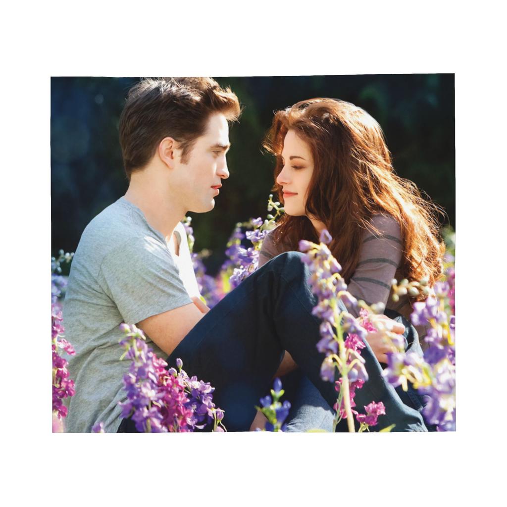 The Twilight Saga Movie Blanket Flannel Printed  Multi-function Super Soft Throw Blankets for Bedding Office Rug Piece