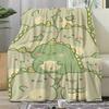 E Dino Pattern Flannel Blanket for Cozy Home Travel Soft Throw for Friends Family Pet Lovers Perfect Birthday Valentine S Easter