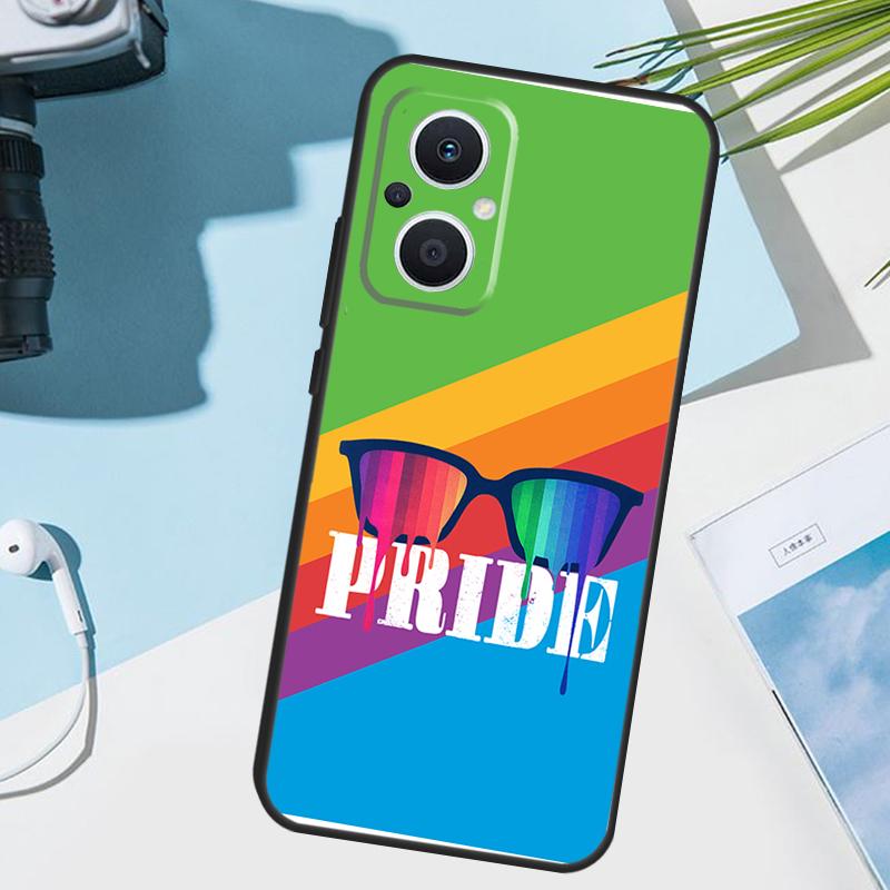 LGBT Pride Love Case For OPPO Reno 12F 12 13 11 F 8T 7 8 10 Pro OPPO Find X8 X6 Pro X3 X5 Lite Phone Cover