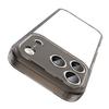 For iPhone 17 Pro Case TPU+Acrylic Phone Back Cover Anti Yellowing
