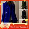 Women's 2023 Winter Fur Collar Warm Coat - Extended Length, Thickened