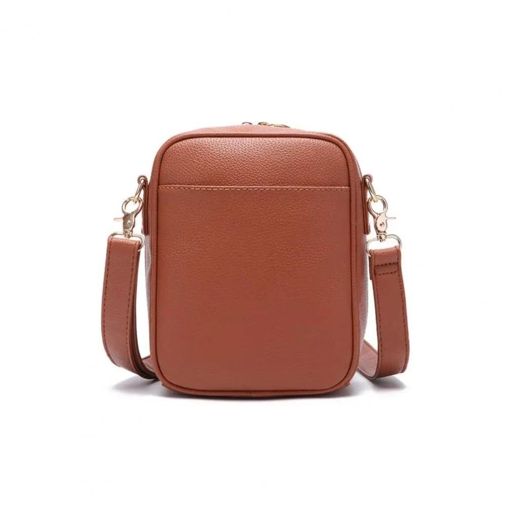 Mit verstellbarem abnehmbarem Riemen Crossbody Ledertasche Leder Handy Handtasche Geschenke
