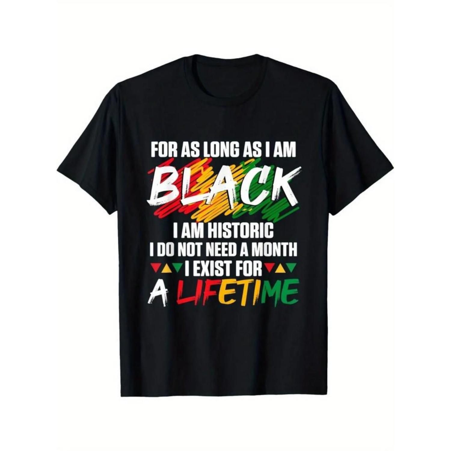 

Bold Statement Men039;s Black History Month Celebration T-Shirt100% Cotton Cas Unisex T-Shirt S чёрный