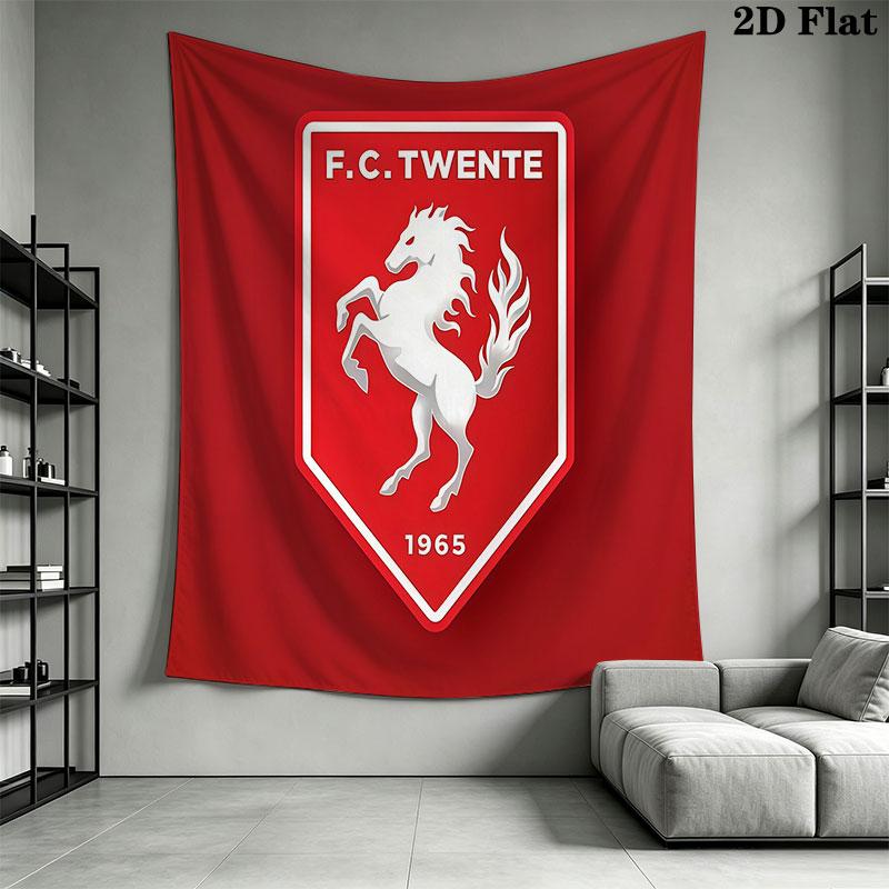 Twente Závěsná látková deka s potiskem Dekorativní tapiserie do ložnice obývacího pokoje Domácí dekorace