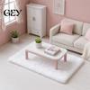 Mini Floor Mat Dollhouse Carpet, 1:12 Scale Miniature Plush Round Rug, Tiny Rug for Doll House Flooring Accessories, Micro Landscape Decoration