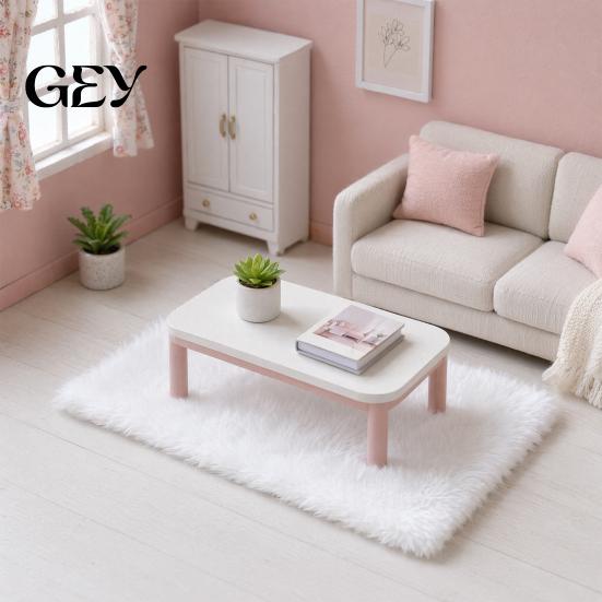 Mini Floor Mat Dollhouse Carpet, 1:12 Scale Miniature Plush Round Rug, Tiny Rug for Doll House Flooring Accessories, Micro Landscape Decoration