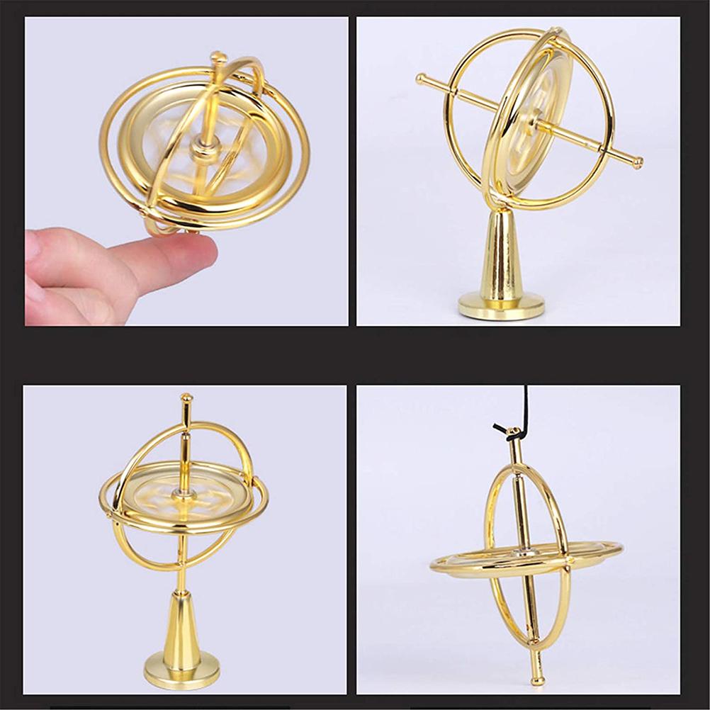Metall Gyroskop Anti-Schwerkraft Kreisel Balance Spielzeug Dekompressionsspielzeug Lernspielzeug Geschenk