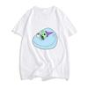 2026 Summer New Style Smile Friend Cartoon Print HighQuality Comfortable Casual Print Mens TShirt