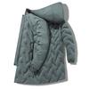 Down Jacket for Men's New Winter Hooded Men's Korean Version Large Size Personalized Mid-length Handsome Jacket