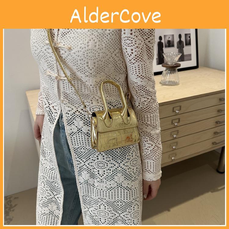 2024 New Trendy Street Style Shoulder Bag Pu Leather Small Square Bag For Women