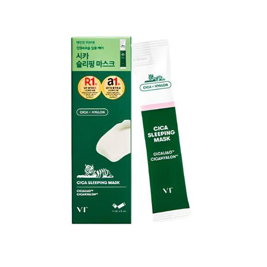 VT Cosmetics CICA Sleeping Mask Soothing Overnight Repair Care 4ml x 6pcs