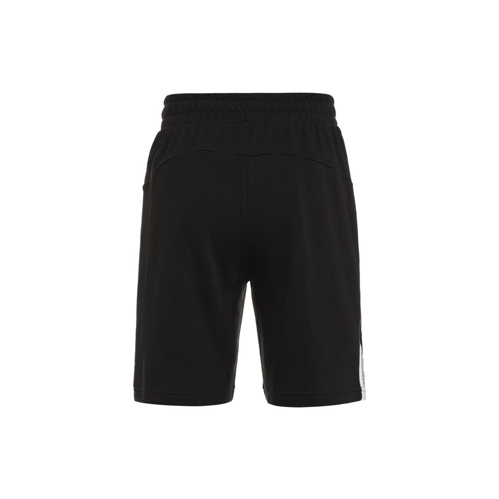 Puma Logo Print Running Knit Shorts Men Bottoms Black 533192-01