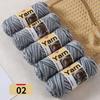 500g Gradient Dyed Colorful Yarn, Rainbow Yarn with Multiple Colors,