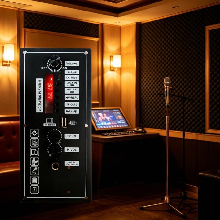Bluetooth-Compatible Sound Amplifier Module With FM Radio USB Memory Card Support Remote Control For Speaker Karaoke