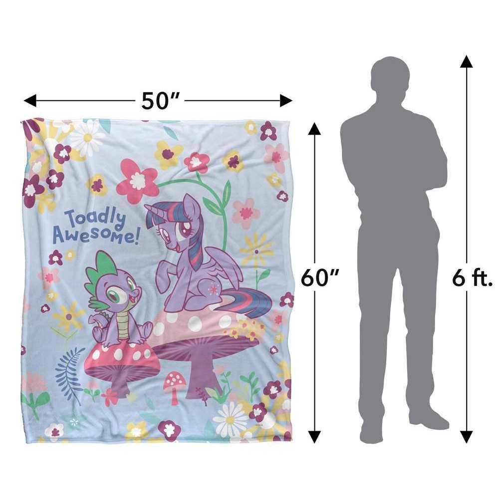 My Little Pony Toadly Awesome Silky Supersoft Blanket