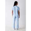 Dahlia Satin Light Blue Pajama Set