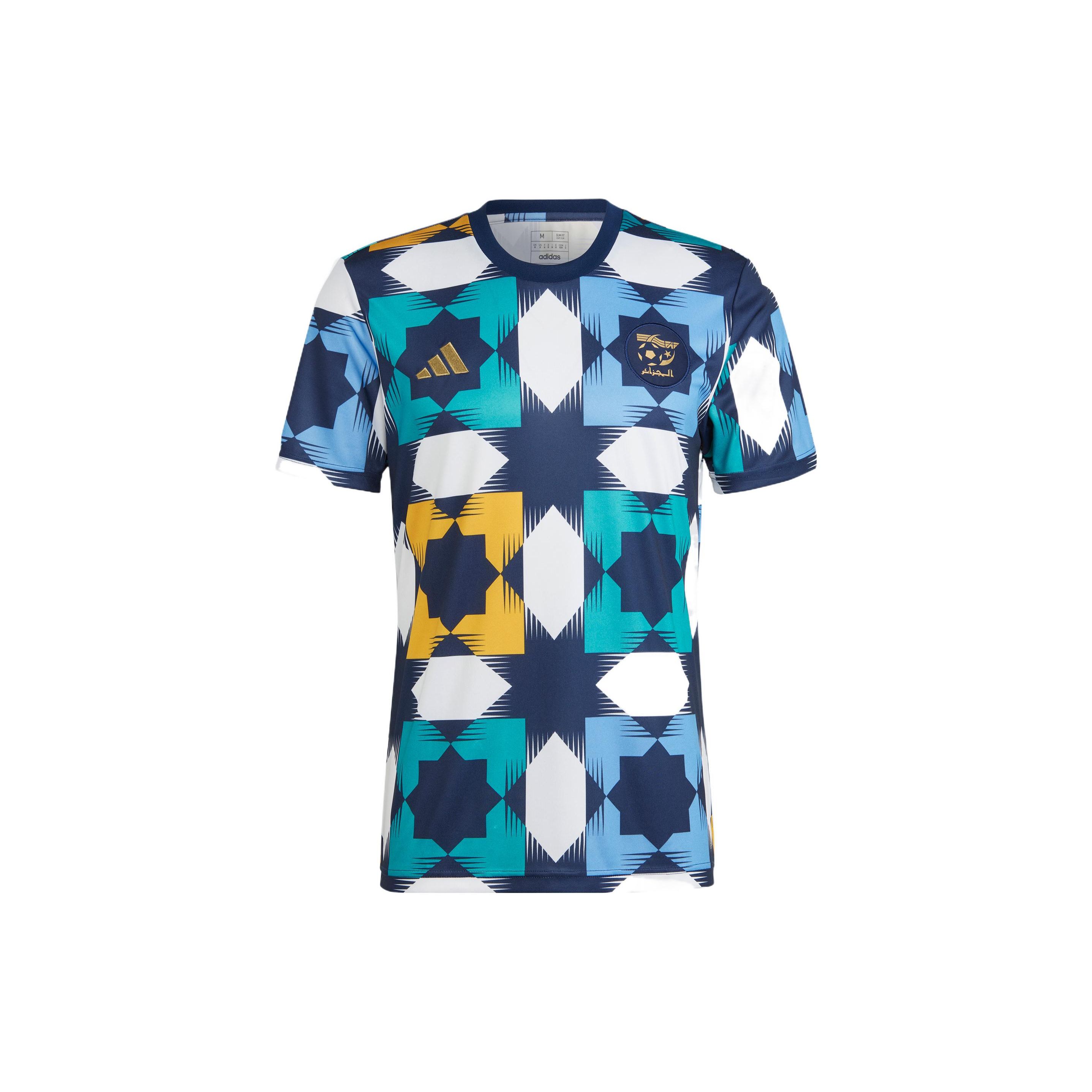 

Adidas Logo Print Round Neck Short Sleeve T-Shirt Men Tops Blue HF1456 M