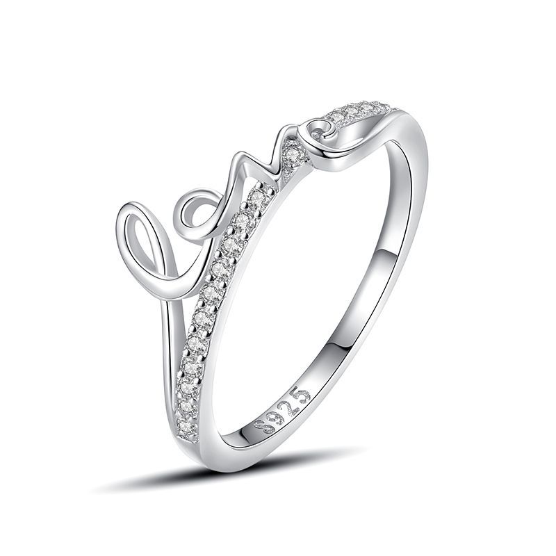 SFR5 Silver Rings For Women Girls Authentic S925 Bohemia Colorful Zircon Finger