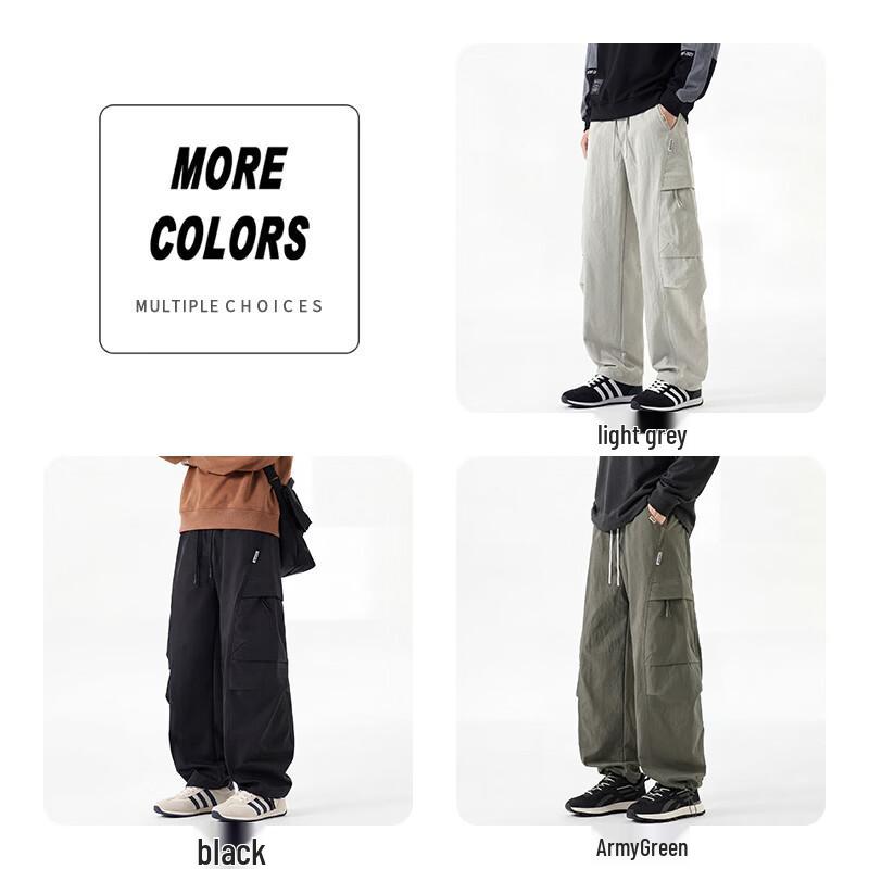 Mark Fairwhale Men's Loose Fit Straight-Leg Cargo Pants