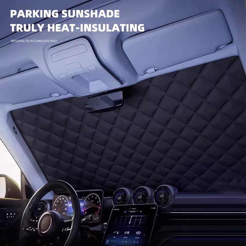 Car Snow Ice Protector Visor Sun Shad Fornt Windshieldhade Thermal ulatio For Mitsubishi Pajero XL Lancer Triton l200 Galant