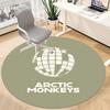 1pc Arctic Monkeys Chair Carpet for Office Non Slip, Lightweight, Machine Washable Rug for Office Holiday Decor