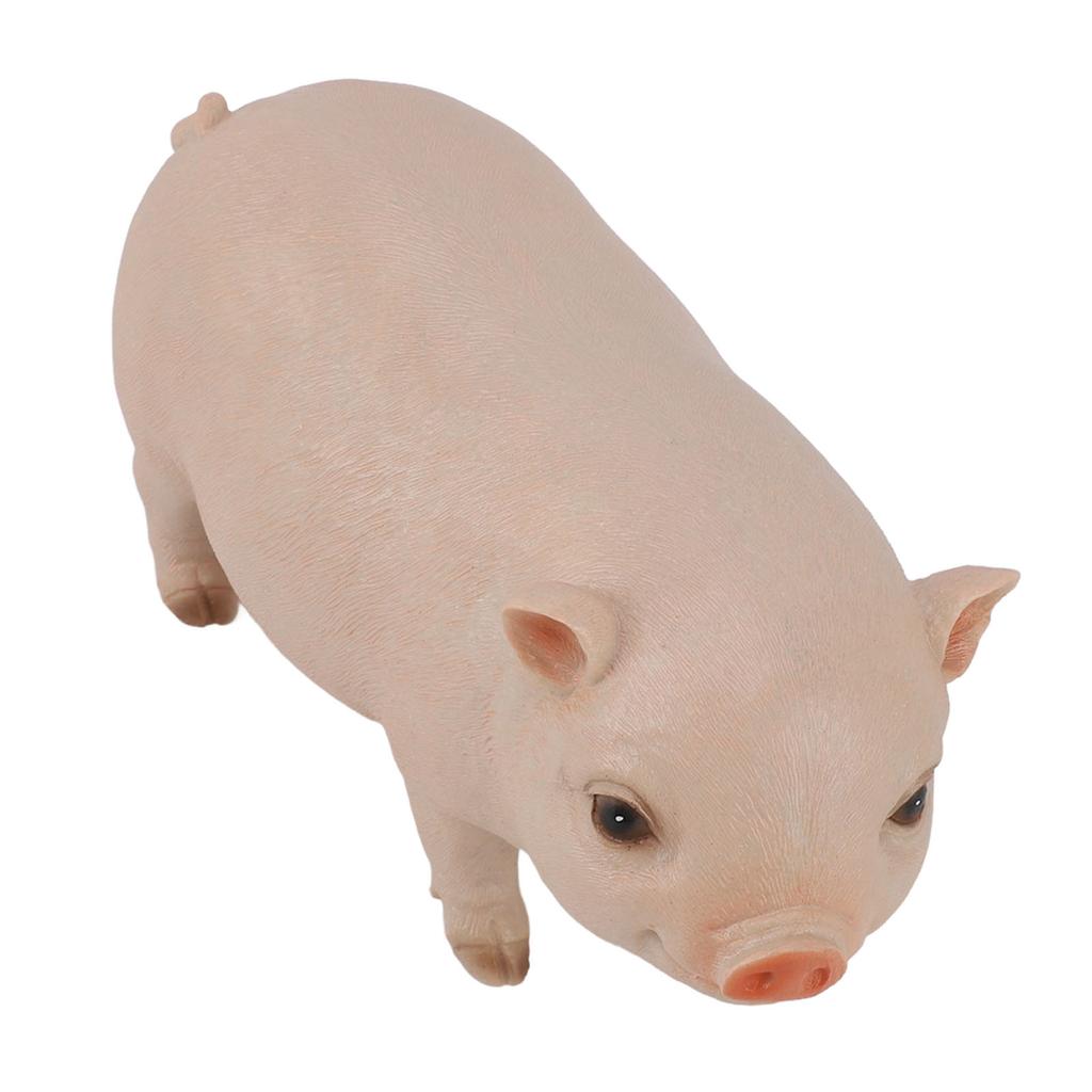 Small Statue Standing let Figurine Resin Animal Sculpture for Outdoor Garden and Desktop Decoration 26.5cm
