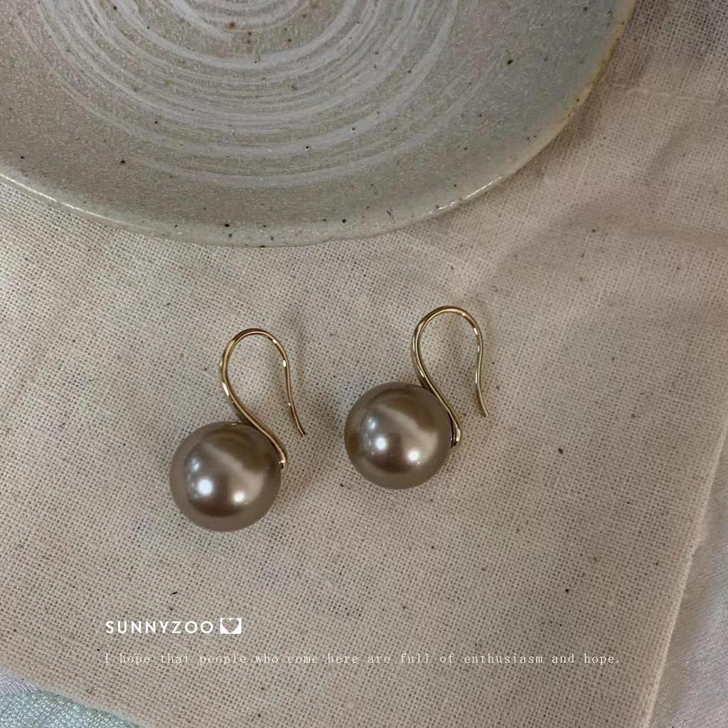 Pendientes de Perla para Mujer - Plata de Ley S925 con Nácar, Gama Alta, Versátiles