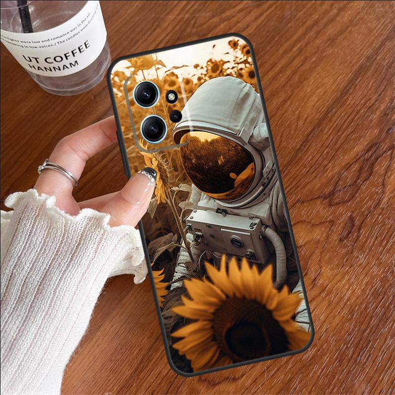 Beautiful Yellow Sunflower Case For Xiaomi Redmi 14C 13C 12C 10C Redmi Note 14 13 11 9 10 12 Pro 9S 10S 11S 12S Cover