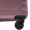 Set of 3 Wings Crake Polycarbonate 100% Rose Gold Suitcases