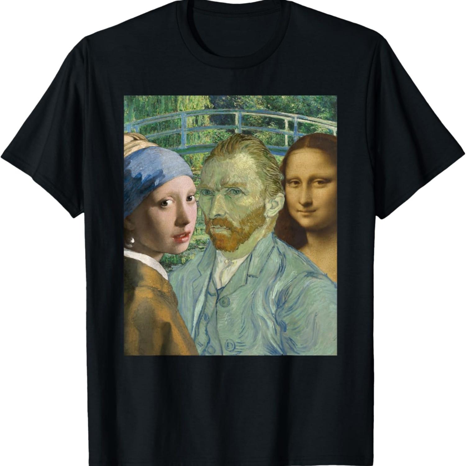 

Art Masterpieces T-Shirt Artwork Painting Art Lover Gift Idea T-Shirt S